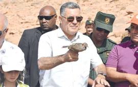 النعامة..إطلاق 300 طائر من الحجل البربري بجبل عيسى النعامة..إطلاق 300 طائر من الحجل البربري بجبل عيسى