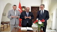 مساهل يقدم تعازي الجزائر بسفارة تركيا