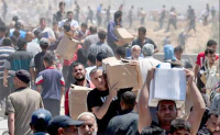 الاحتـلال يُمعـن في مجازره بغـزة واستشهاد 66 طفـلا بسبـب الجـوع