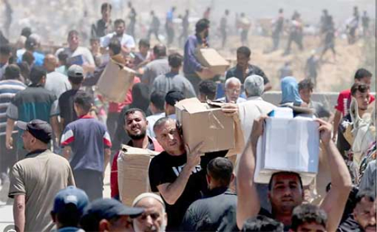 الاحتـلال يُمعـن في مجازره بغـزة واستشهاد 66 طفـلا بسبـب الجـوع