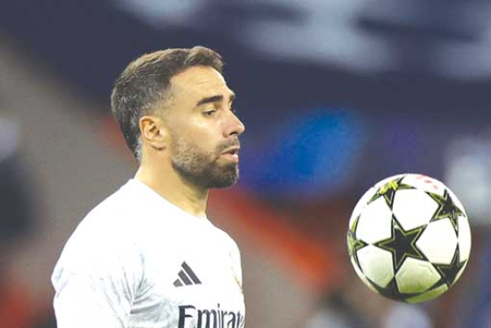 كارفاخال يسعى للمشاركة في كأس العالم للأندية