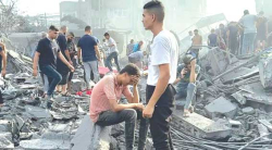 شهداء ومفقودون تحت الأنقـاض في عدوان مستمر على قطـــاع غـزة