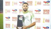 عبد الرحمن مزيان أفضل لاعب في مواجهة أوغندا