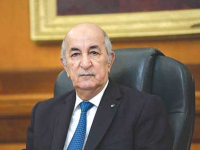رئيــس الجمهـوريـة يـعزي في وفاة العميـد زيـدي العيـد