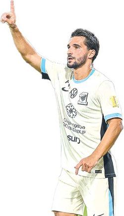 حسـام عـوار يساهـم في فـوز الاتحاد علـى الأخــدود