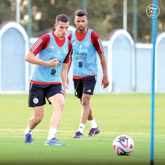 المنتخب الوطني يواصل تحضيراته بسيـدي موسـى