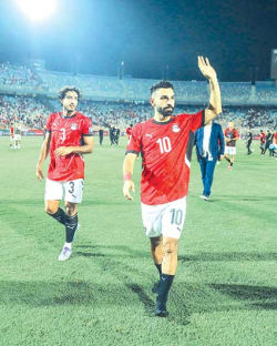 منتخب مصر يفوز على نظيره الإثيوبي بثنائية