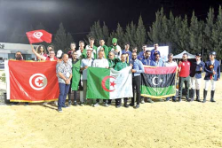 الجزائر تظفـر بخمس ميداليات وتتصــدّر التّرتيـب القــاري