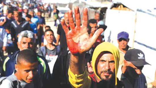 الاحتلال الصهيوني يوســّع العمليــات العسكريـة ونطاق الاجتيـاح الـبرّي