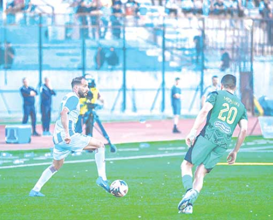 أولمبيك أقبو يكتفــي بالتعادل أمـام شبـاب قسنطيـنة